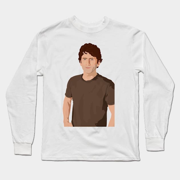 Todd Howard Vector Long Sleeve T-Shirt by Titano5aurus